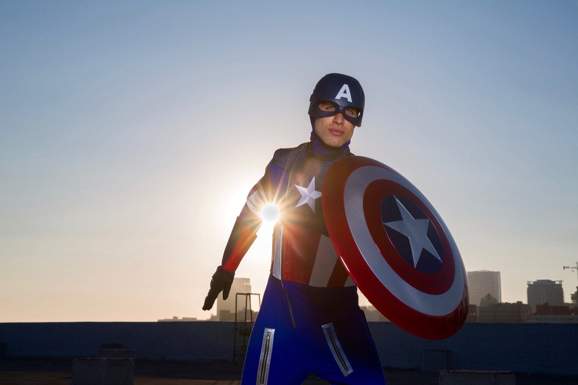 Hire Captain America for superhero parties