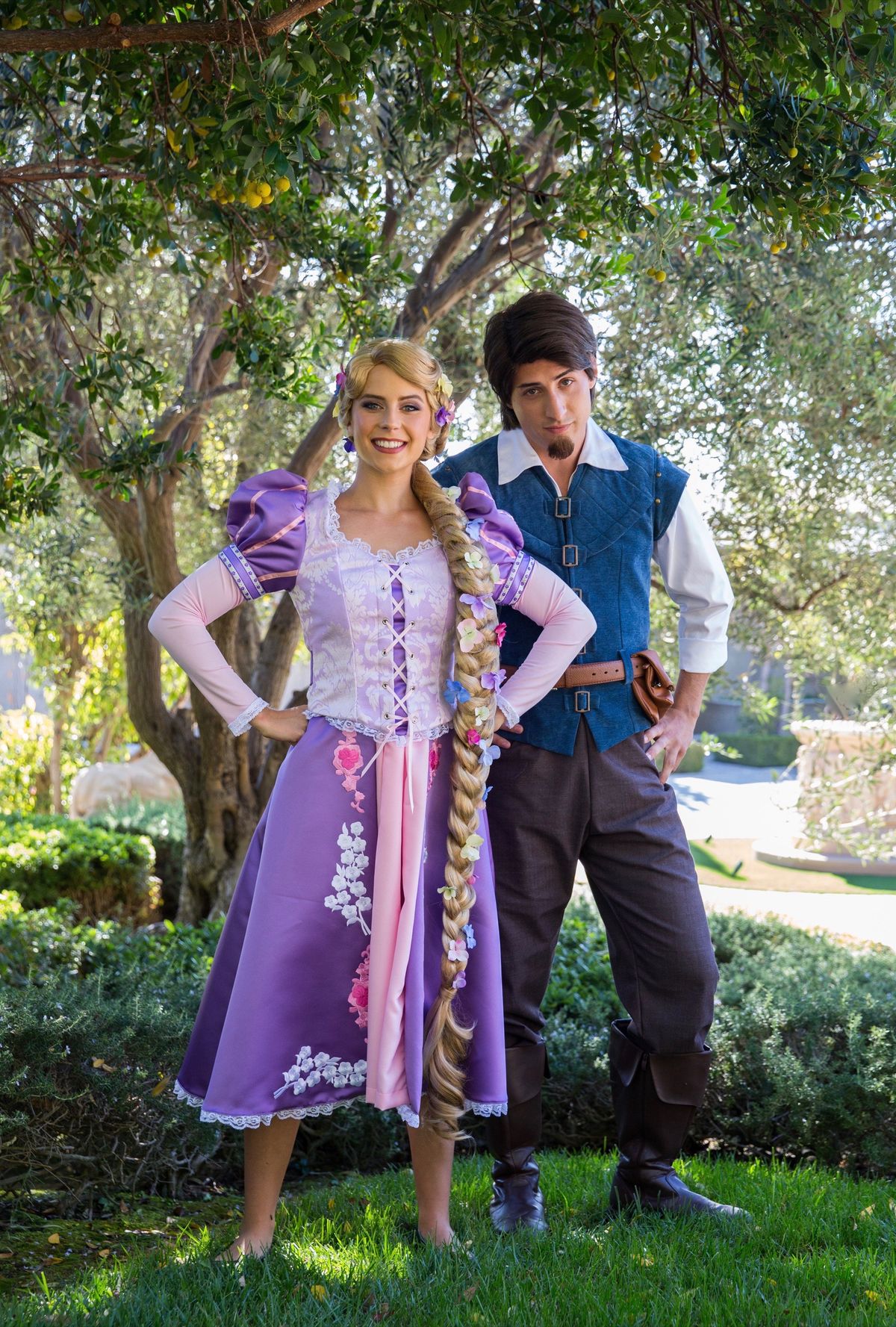 Hire Rapunzel for birthday parties - Tangled princess character performer