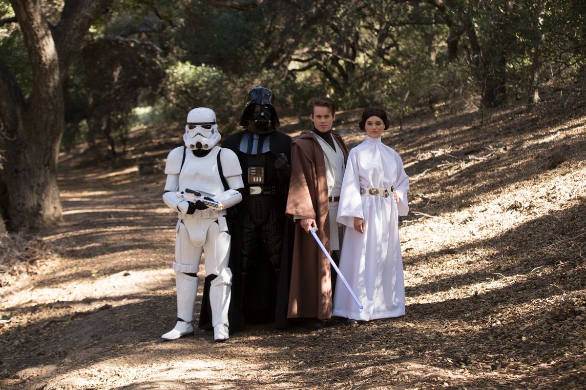 Star Wars party character Los Angeles