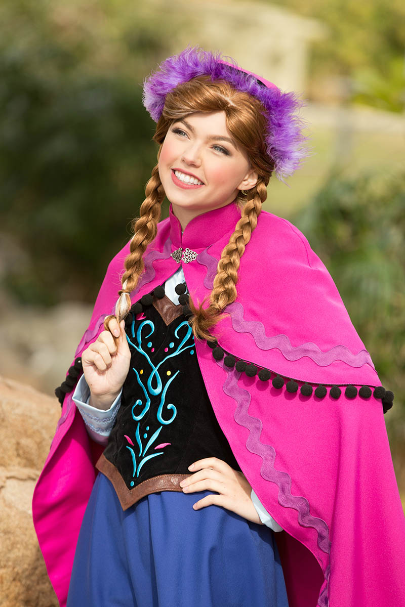 Anna party character for kids in los angeles
