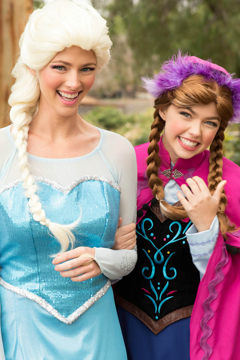 Best elsa and anna party character for kids in los angeles