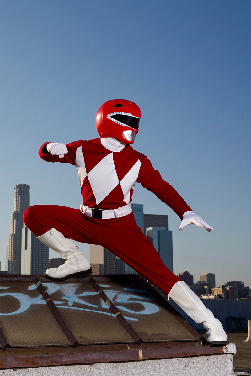 Power Ranger party character for kids in los angeles