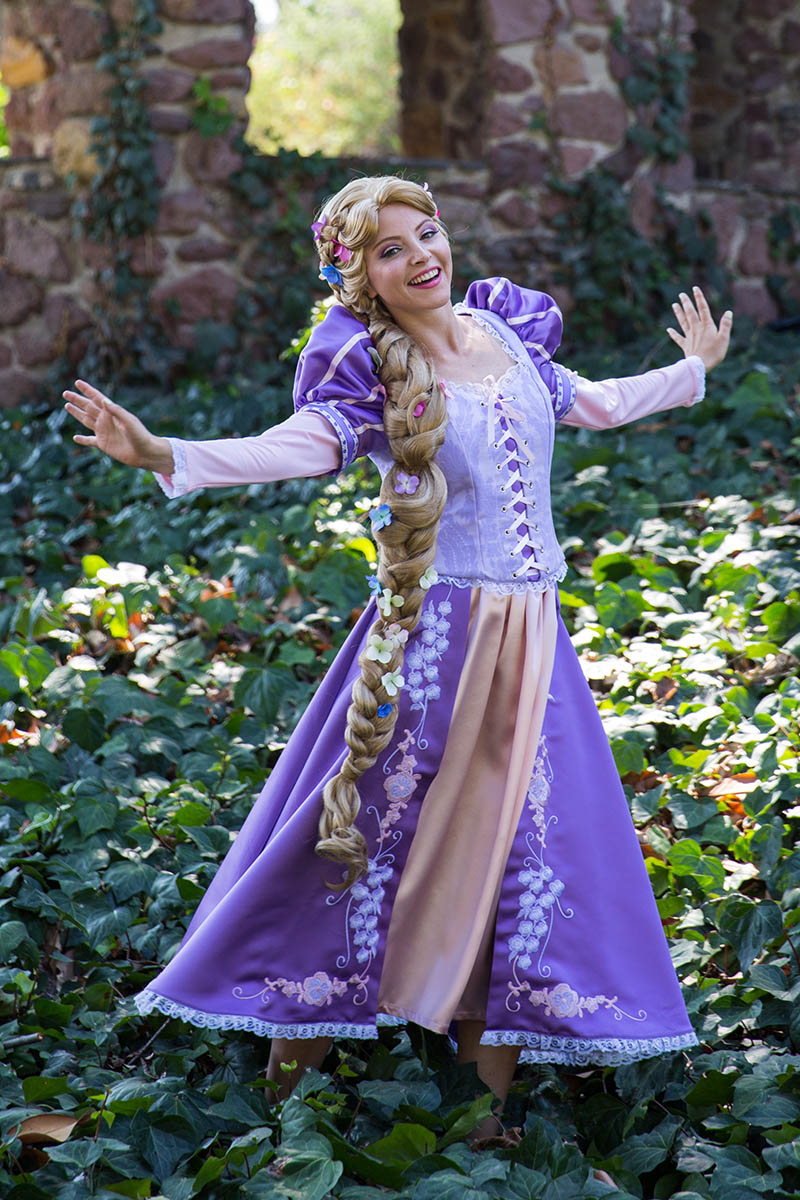 Rapunzel party character for kids in los angeles